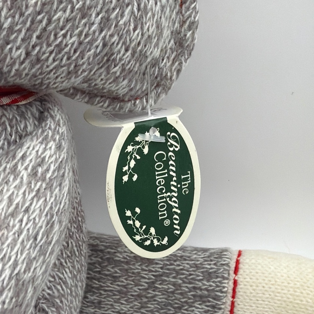 Classic Sock Monkey Stuffed Animal Toy - Picture 4 of 6